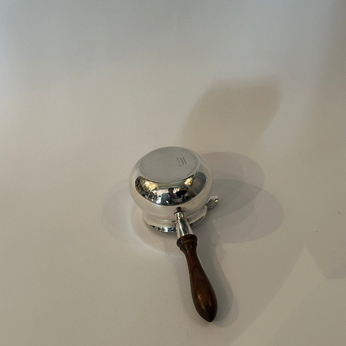 Saucière vintage avec manche en bois par Tiffany+Co Silver Modèle 1341