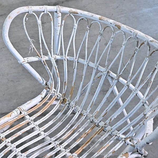 Vintage Loungechair aus Rattan