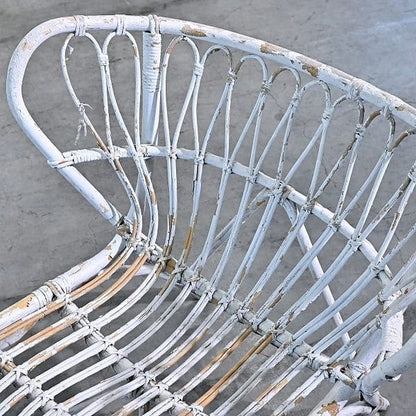 Vintage Loungechair aus Rattan