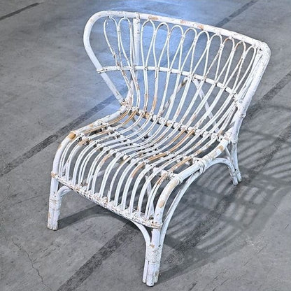 Vintage Loungechair aus Rattan