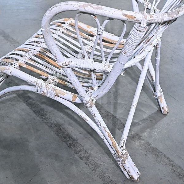 Vintage Loungechair aus Rattan
