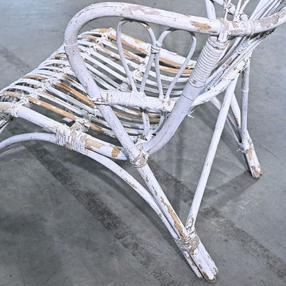 Vintage Loungechair aus Rattan