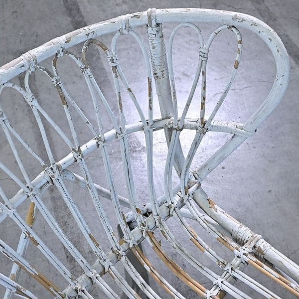Vintage Loungechair aus Rattan