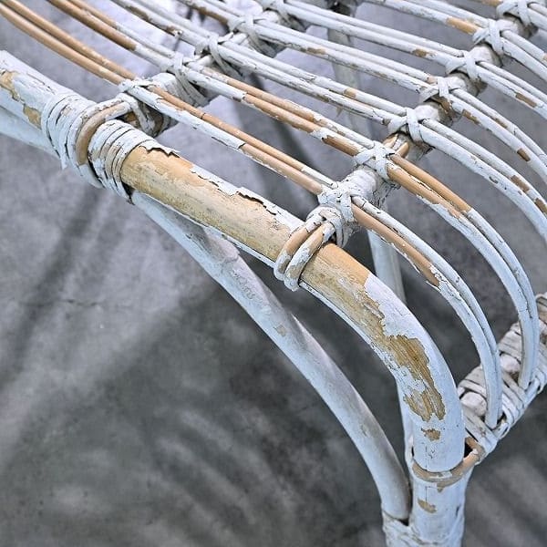 Vintage Loungechair aus Rattan