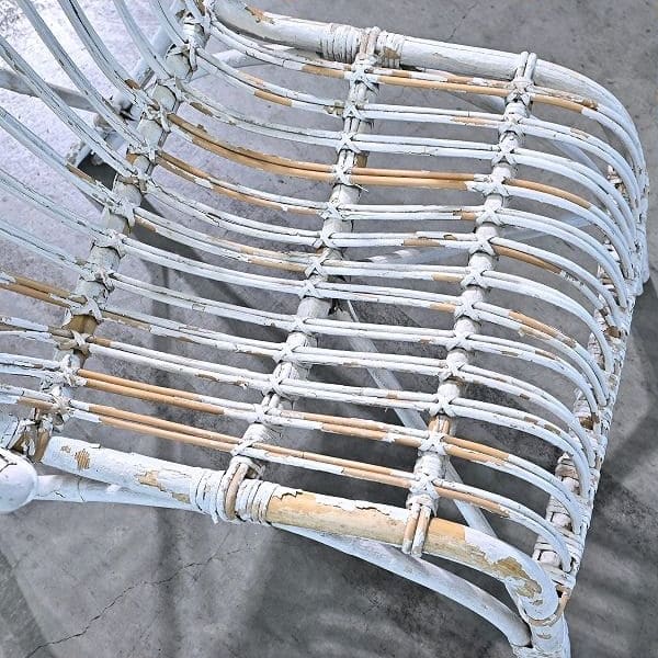 Vintage Loungechair aus Rattan