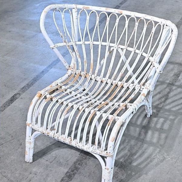 Vintage Loungechair aus Rattan