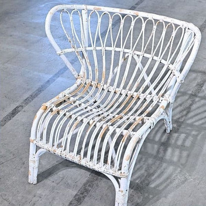 Vintage Loungechair aus Rattan