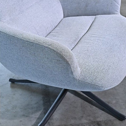 Vintage Sessel Trento mit Ottoman von BoConcept