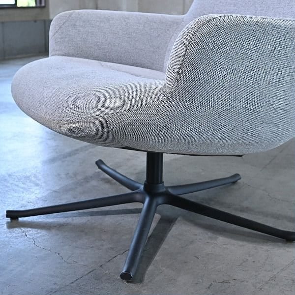 Vintage Sessel Trento mit Ottoman von BoConcept