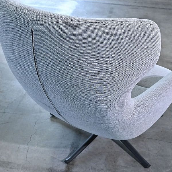 Vintage Sessel Trento mit Ottoman von BoConcept