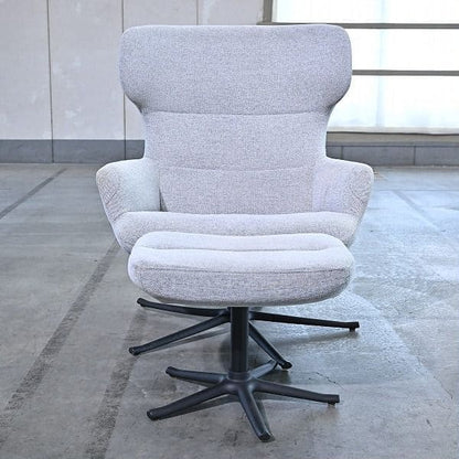 Vintage Sessel Trento mit Ottoman von BoConcept