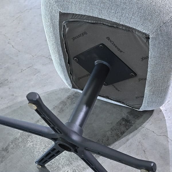 Vintage Sessel Trento mit Ottoman von BoConcept