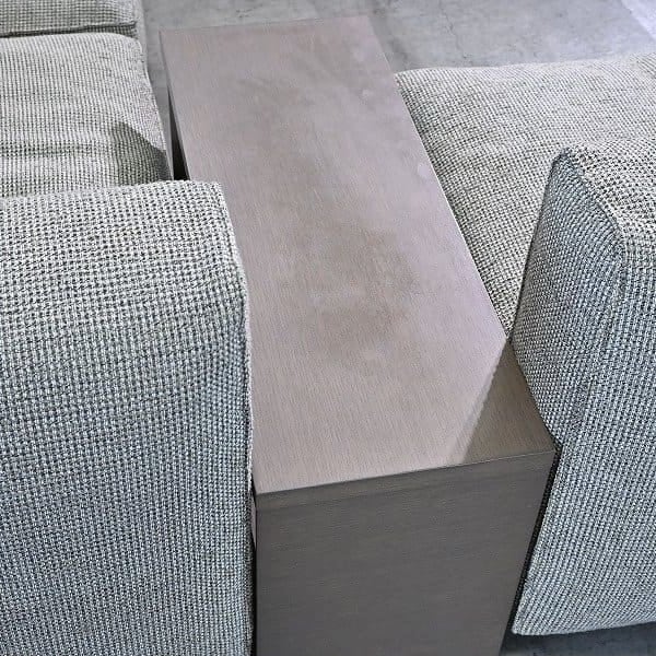 Vintage Sofa Omnio Bracco von arflex Set von 7 mit Beistelltisch und Ottoman