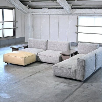 Vintage Sofa Omnio Bracco von arflex Set von 7 mit Beistelltisch und Ottoman