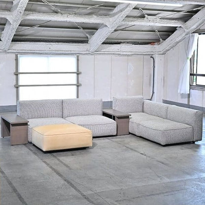 Vintage Sofa Omnio Bracco von arflex Set von 7 mit Beistelltisch und Ottoman