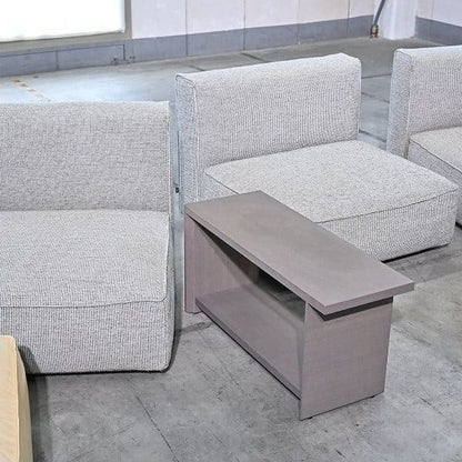 Vintage Sofa Omnio Bracco von arflex Set von 7 mit Beistelltisch und Ottoman