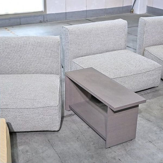 Vintage Sofa Omnio Bracco von arflex Set von 7 mit Beistelltisch und Ottoman