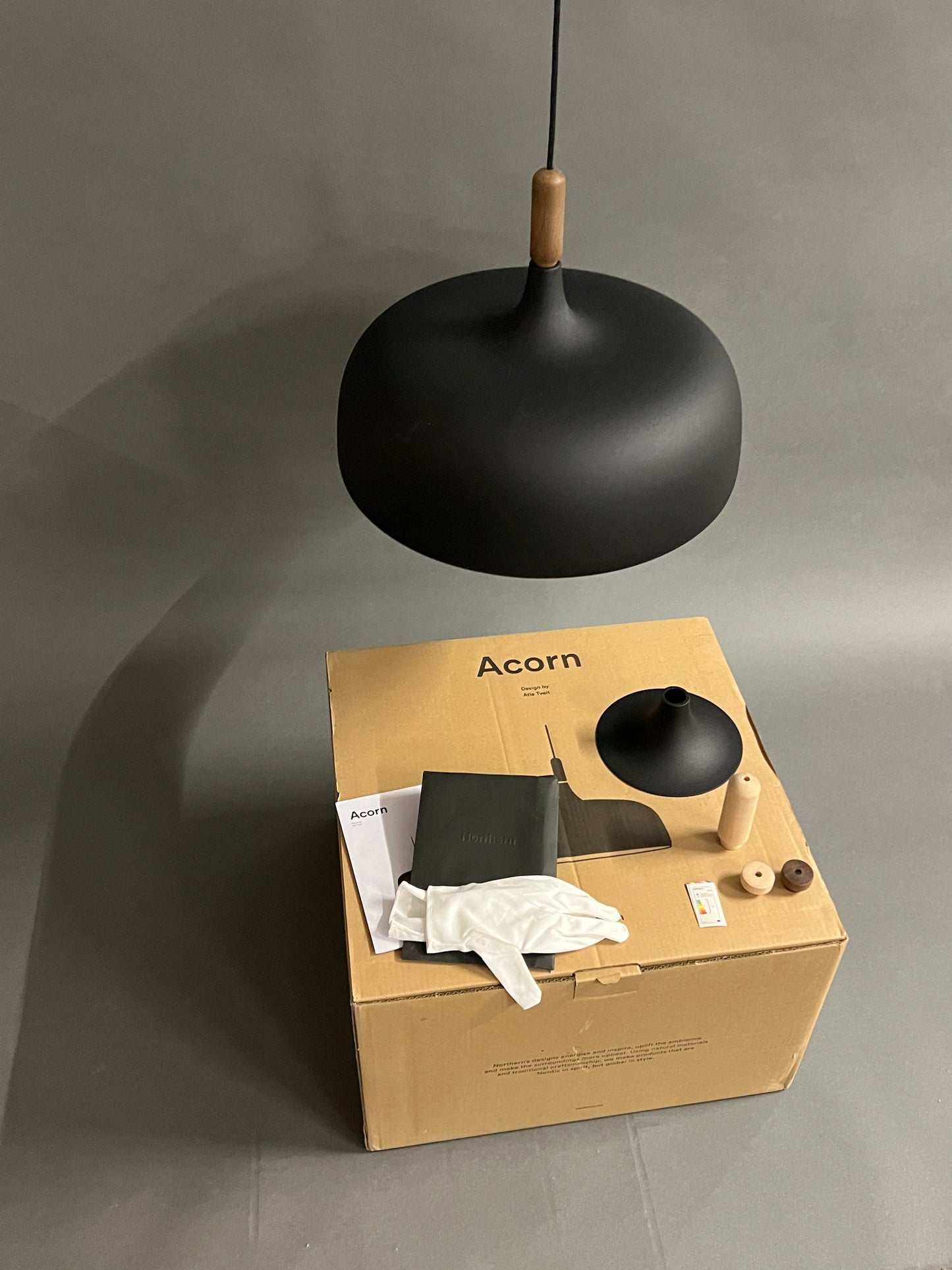 Acorn pendant light by Northern