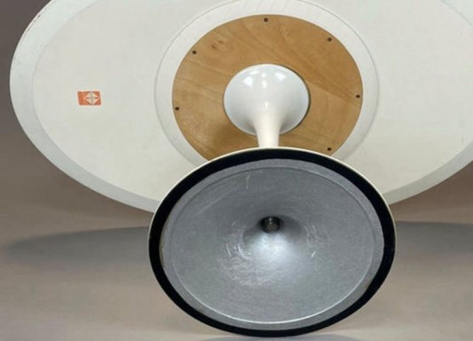 Vintage Couchtisch Tulip von Eero Saarinen für Knoll International, Weiß