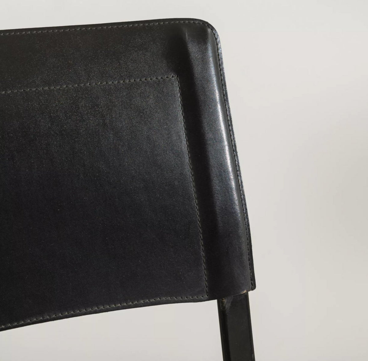 Set von 6 Vintage Stühle aus Leder von Cidue
