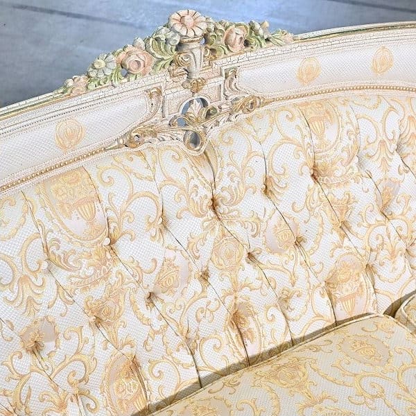 Vintage Sofa Rococo von Mario Colciago für Fratelli Origgi