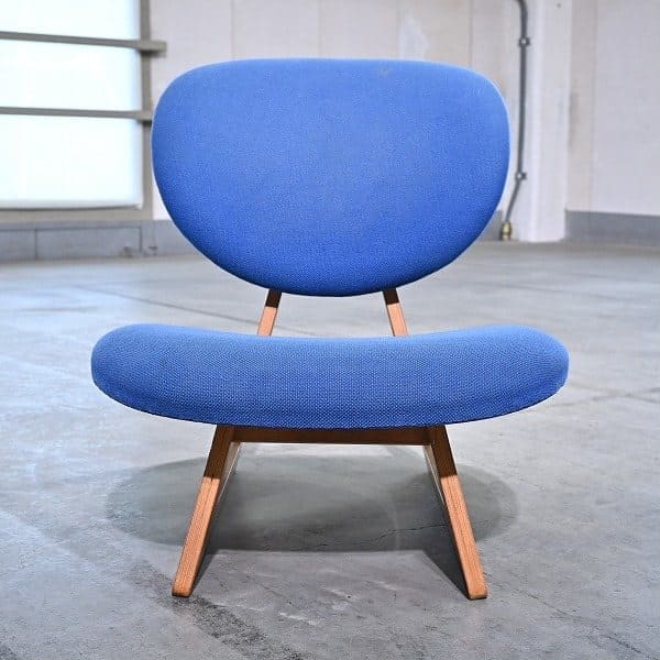 Vintage Loungestuhl von Daisaku Chou für Tendo Mokko, Eiche, Japan