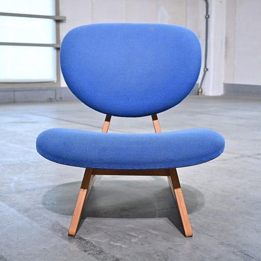 Vintage Loungestuhl von Daisaku Chou für Tendo Mokko, Eiche, Japan