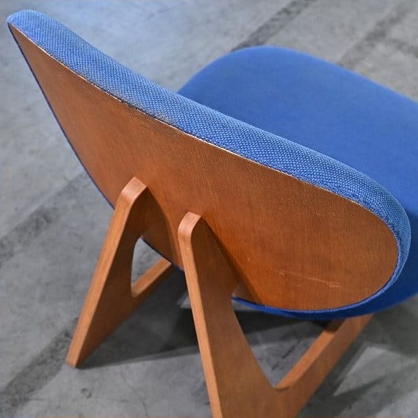 Vintage Loungestuhl von Daisaku Chou für Tendo Mokko, Eiche, Japan