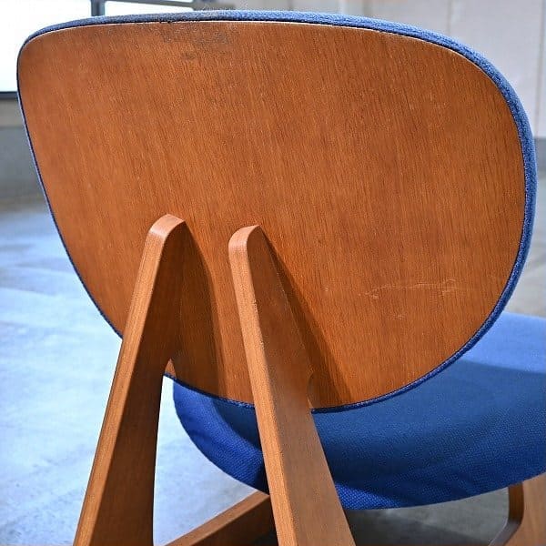 Vintage Loungestuhl von Daisaku Chou für Tendo Mokko, Eiche, Japan