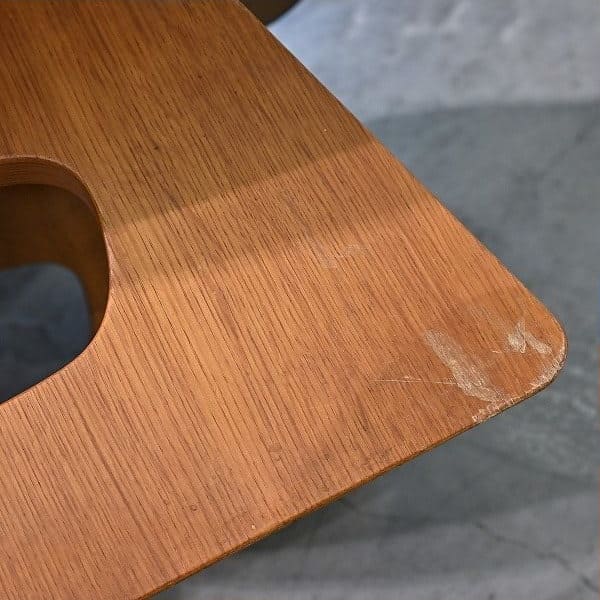 Vintage Loungestuhl von Daisaku Chou für Tendo Mokko, Eiche, Japan