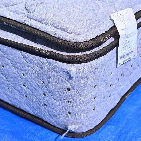 Vintage Matratze D-Light Breeze 72 PS 6.8 von Serta Doppelgröße, hohe Rückfederung, gebraucht