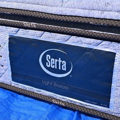 Vintage Matratze D-Light Breeze 72 PS 6.8 von Serta Doppelgröße, hohe Rückfederung, gebraucht