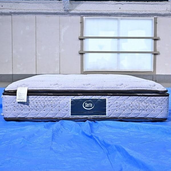 Vintage Matratze D-Light Breeze 72 PS 6.8 von Serta Doppelgröße, hohe Rückfederung, gebraucht