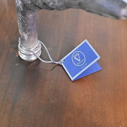 Vintage Beistelltisch von Varosa Valenti mit Hundekopf