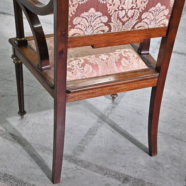 Vintage Stuhl im Empire-Stil aus Mahagoni, von Frankreich