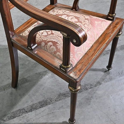 Vintage Stuhl im Empire-Stil aus Mahagoni, von Frankreich
