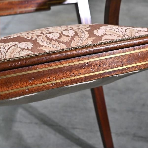 Vintage Stuhl im Empire-Stil aus Mahagoni, von Frankreich