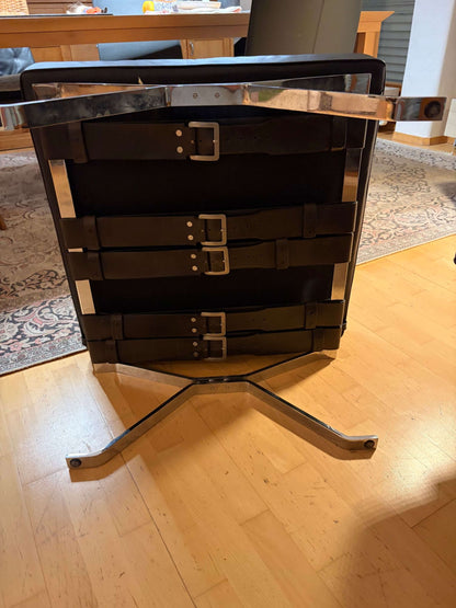 Loungesessel RH-301 mit Ottoman von Robert Haussmann für De Sede