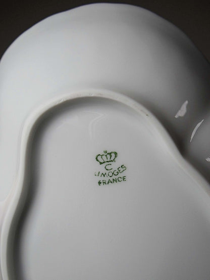 Vintage Schale im Rocaille-Stil von Chastagner Limoges