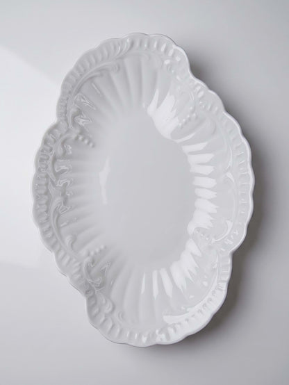 Vintage Platte Chastagner Limoges, Rocaille-Stil