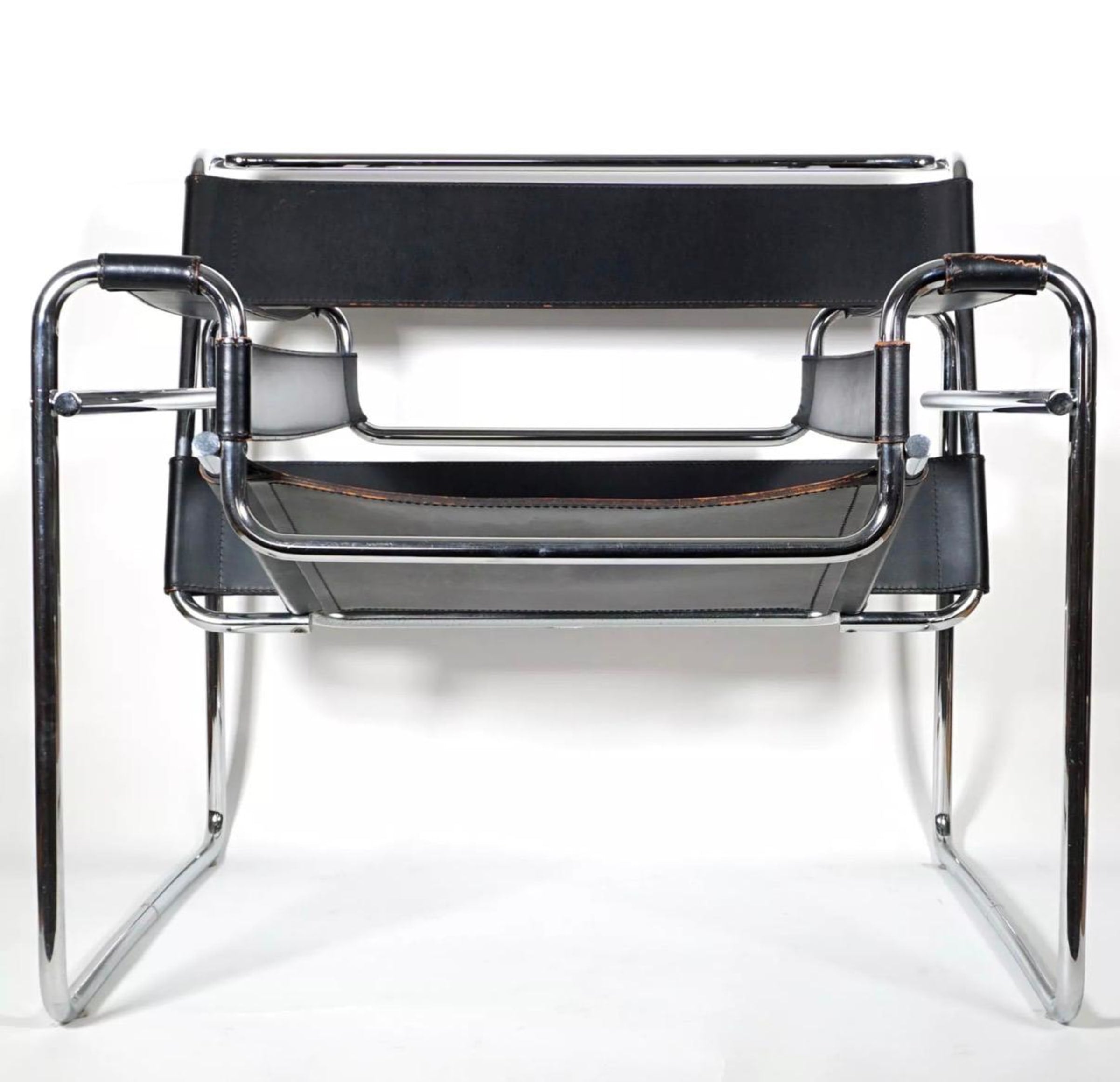 Wassily Chair B3 Marcel Breuer Gavina Vintage Leather – 2nd home