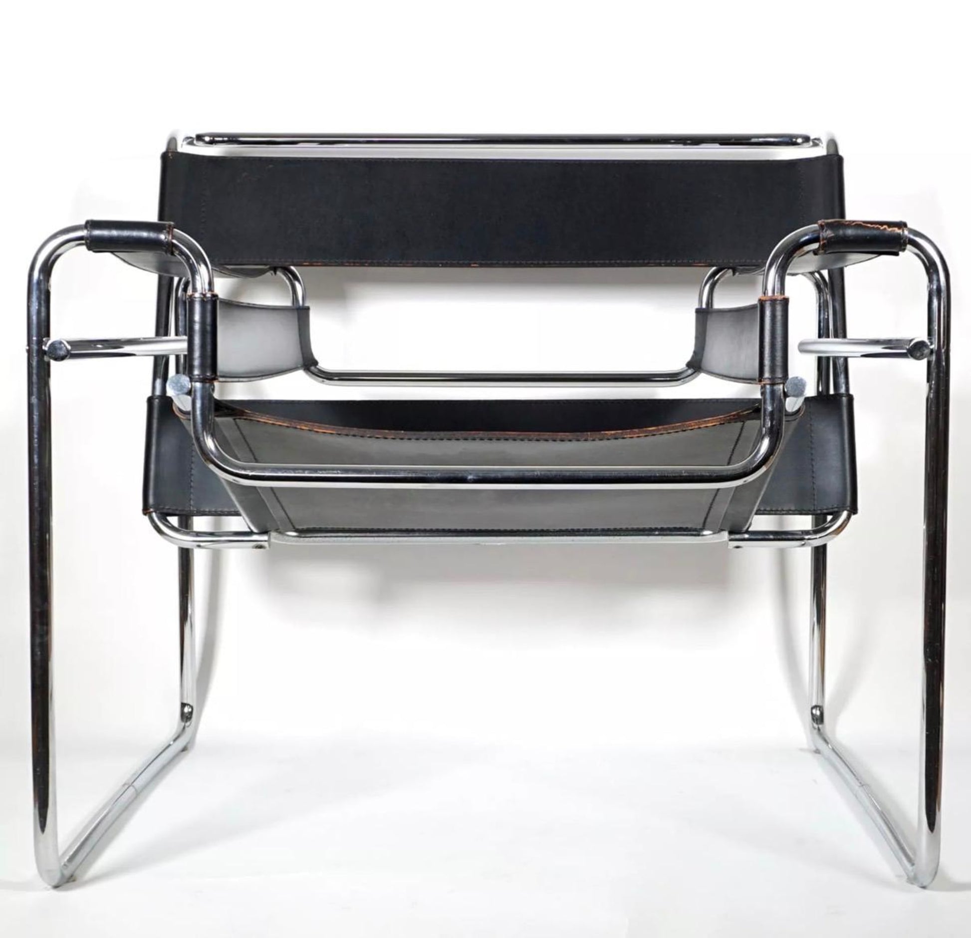 Vintage Sessel "Wassily" von Marcel Breuer für Gavina