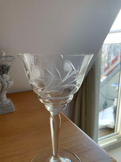 Vintage Glas Set von 17 Stück, diverse Varianten