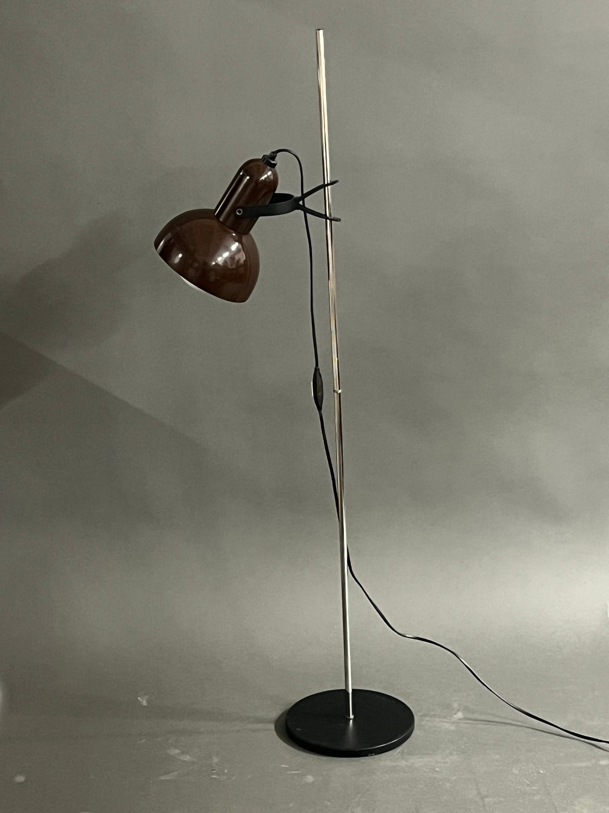 Vintage Stehlampe Hemi Midcentury