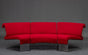 Vintage Lounge-Sessel Pantanova Set von 3 von Verner Panton für Fritz Hansen purpurrot