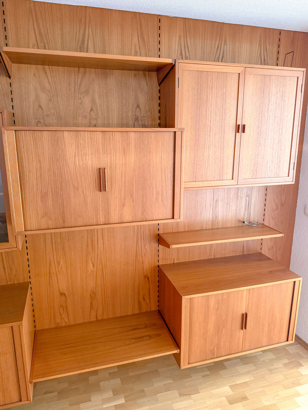 Vintage Teak-Schrankwand von Kai Kristiansen