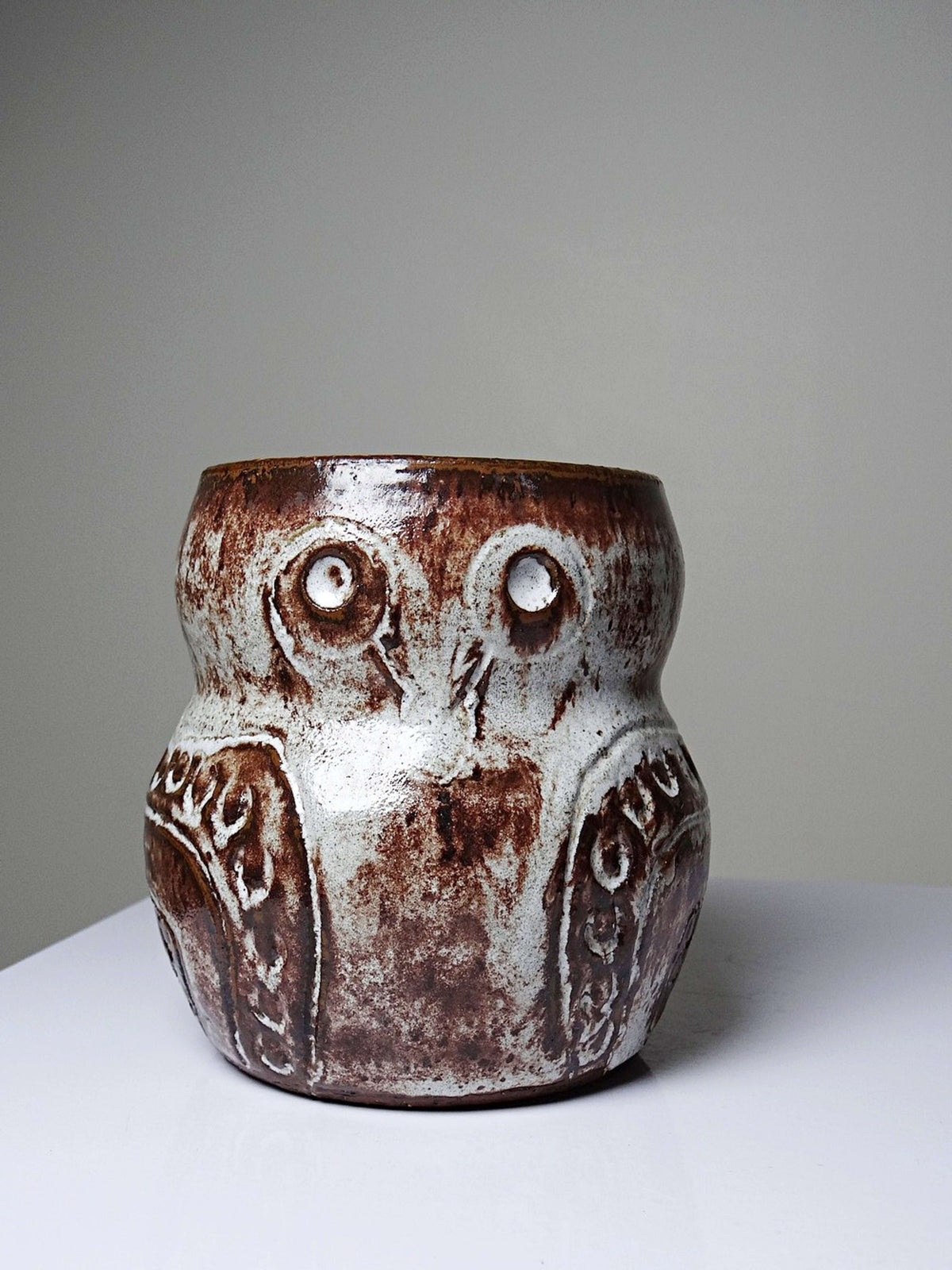 Vintage Vase "Chouette" von Alain Granet, Vallauris