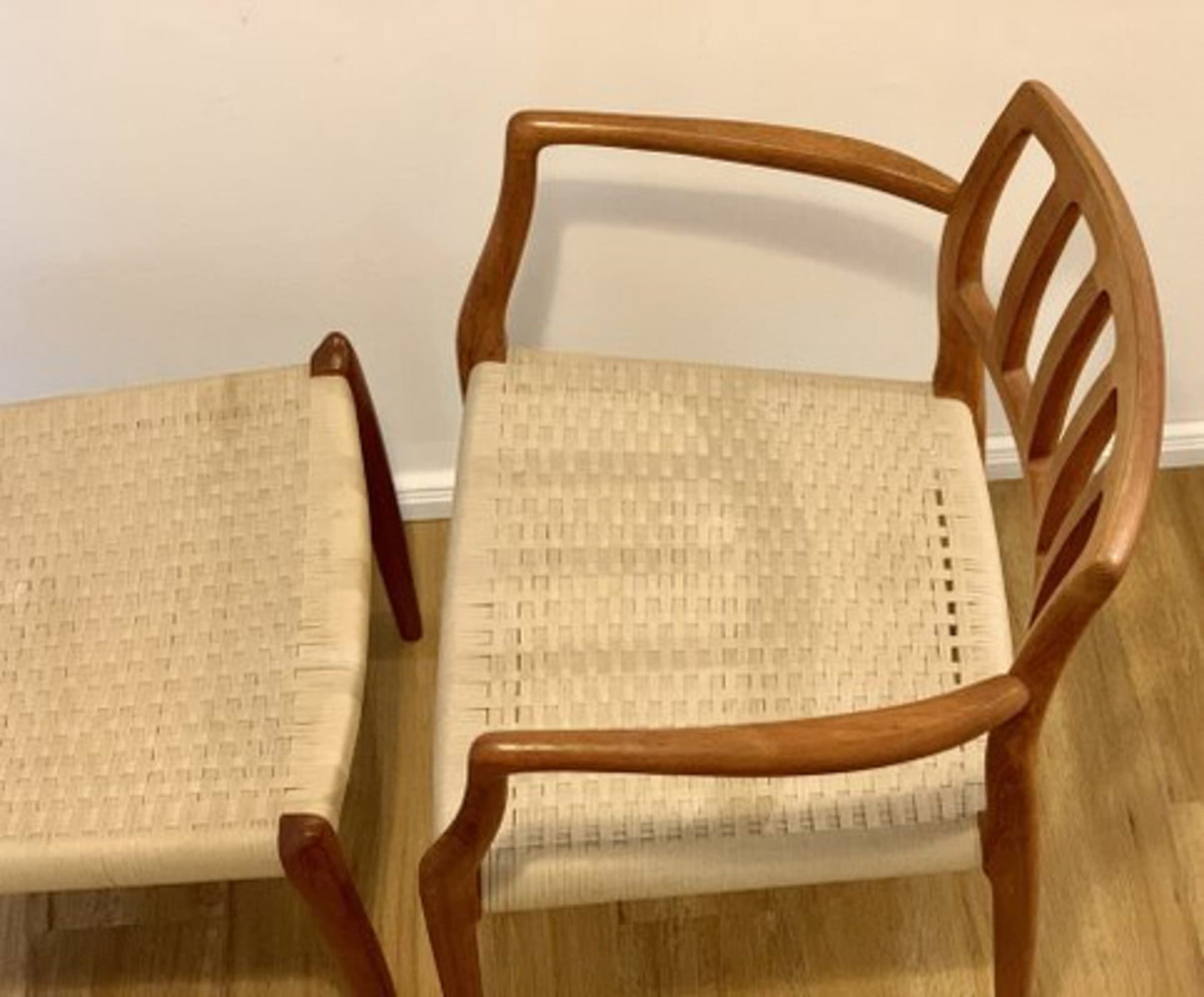 Vintage Set von 2 Stuhl Modell 66 und 78 von Niels O. Møller für J.L. Møllers Møbelfabrik