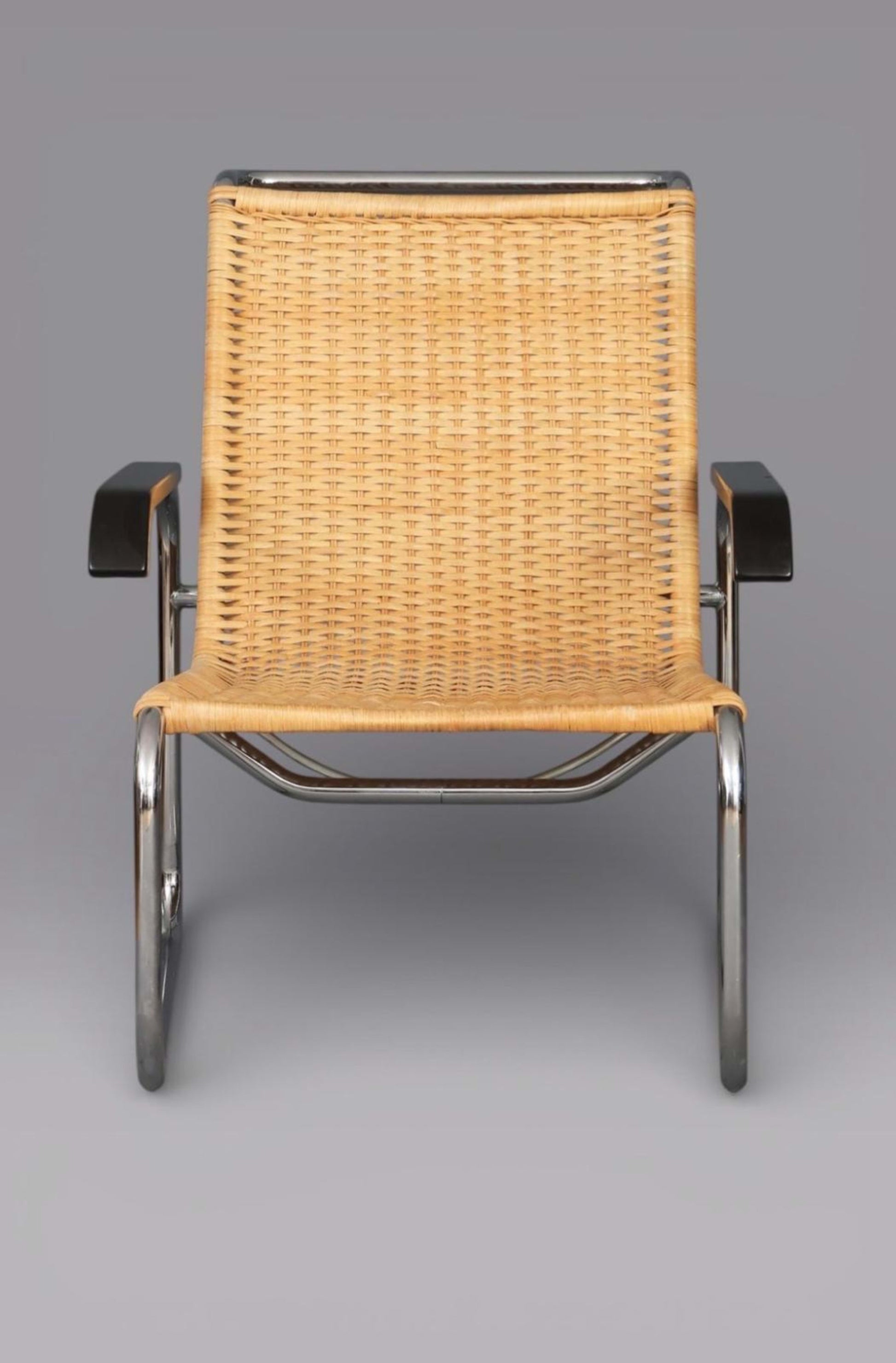 Vintage Freischwinger "B35" von Marcel Breuer für Thonet