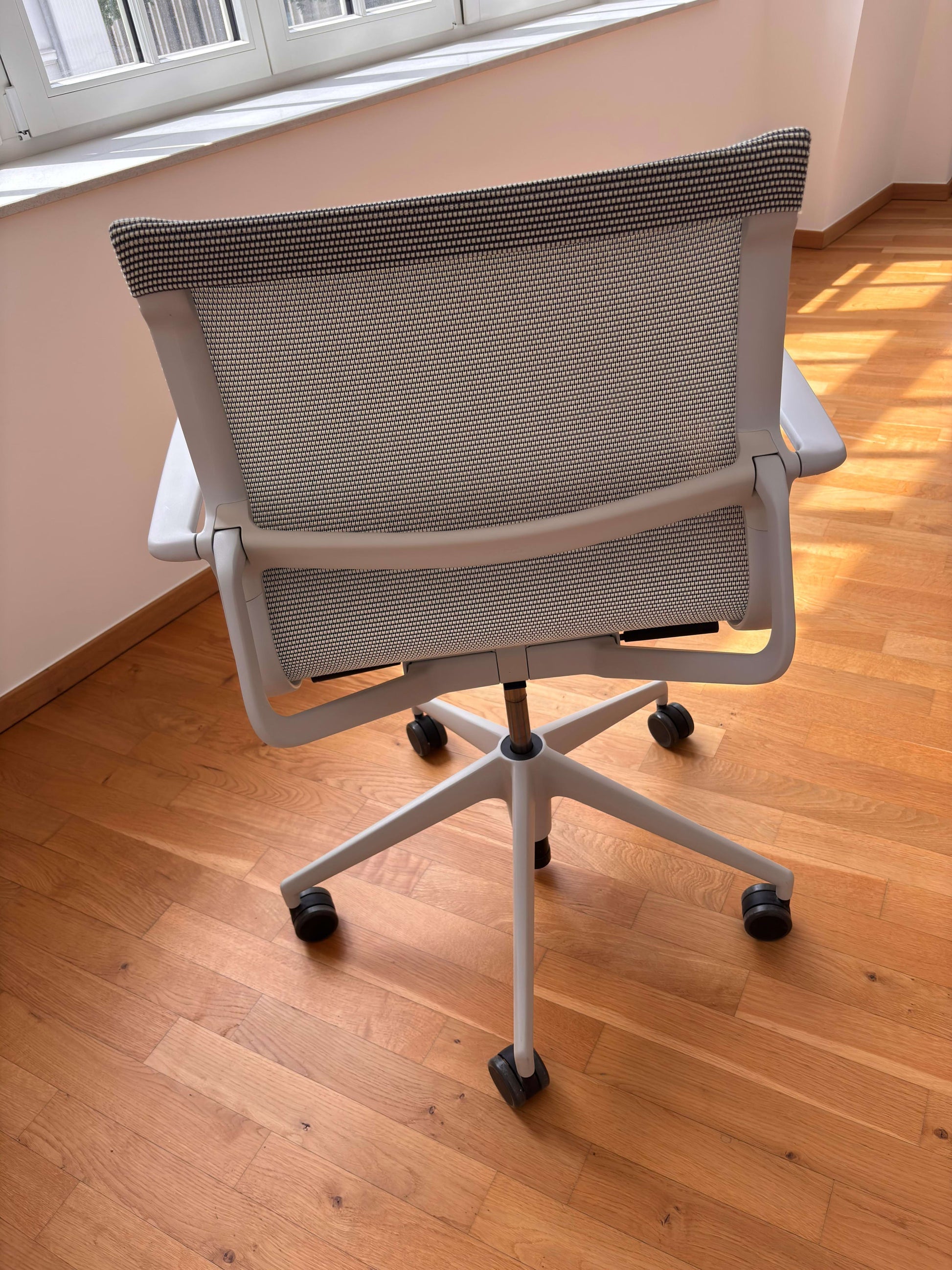 Vintage Bürostuhl "Physix" von Alberto Meda für Vitra in Grau